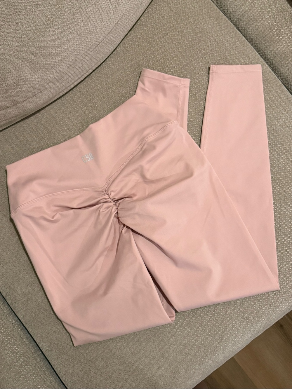 Crop Shop Boutique
Serenity Scrunch Leggings | Blush - L